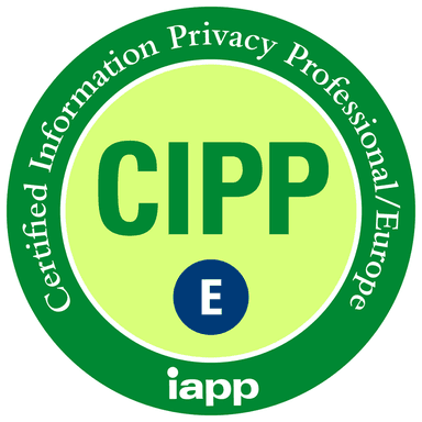 CIPP/E certification seal